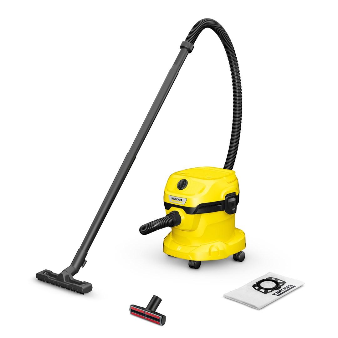 Kärcher WD 2 Plus V-12/4/18 PET våd- og tørstøvsuger 12 l – sort/gul billede