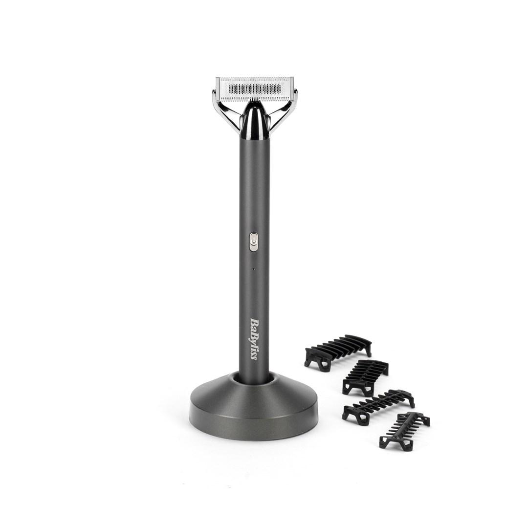 BaByliss Super-X Metal OT996E skægtrimmer - Wet & Dry, 0,2-5 mm, sølv