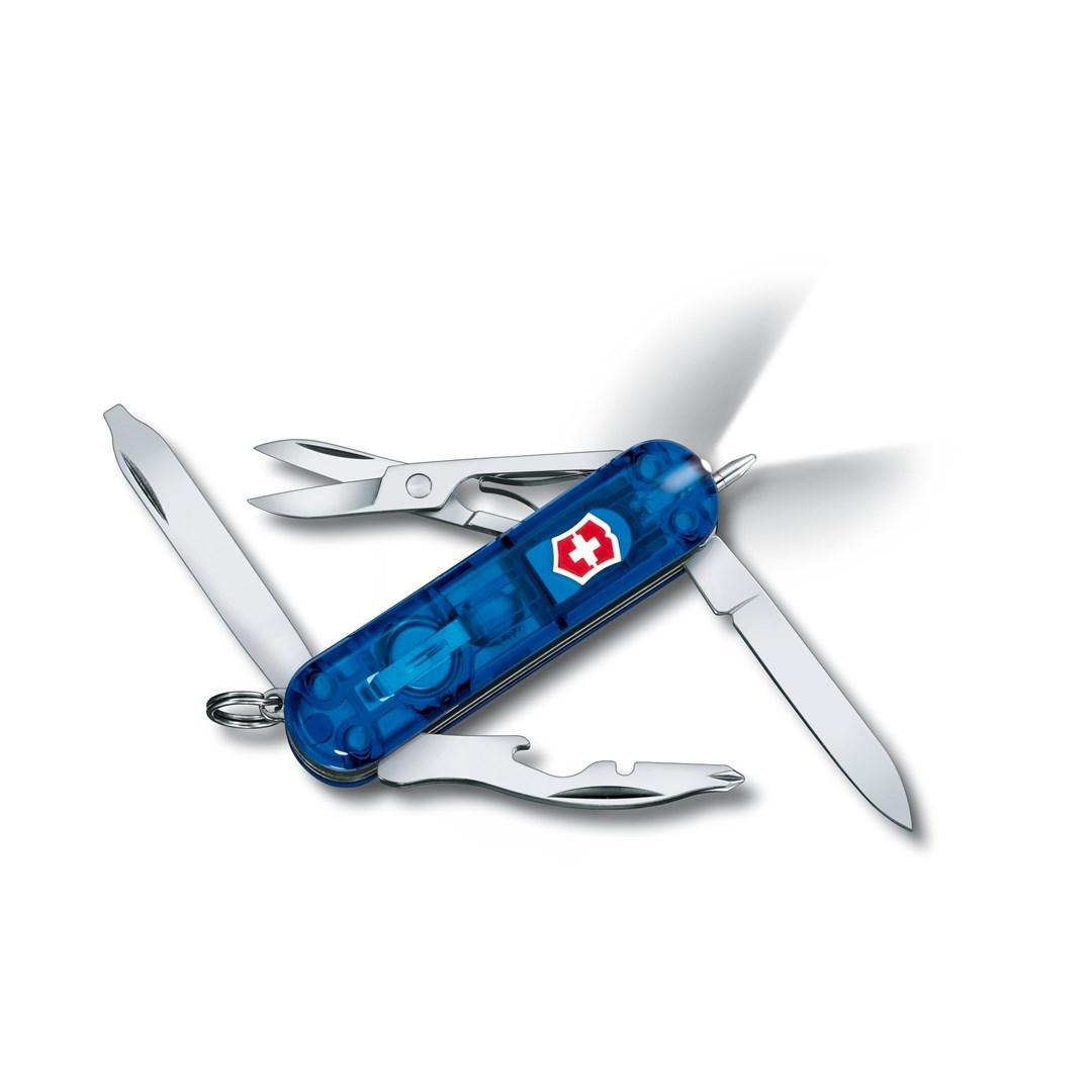 Victorinox Midnite Manager lommekniv - blå transparent billede
