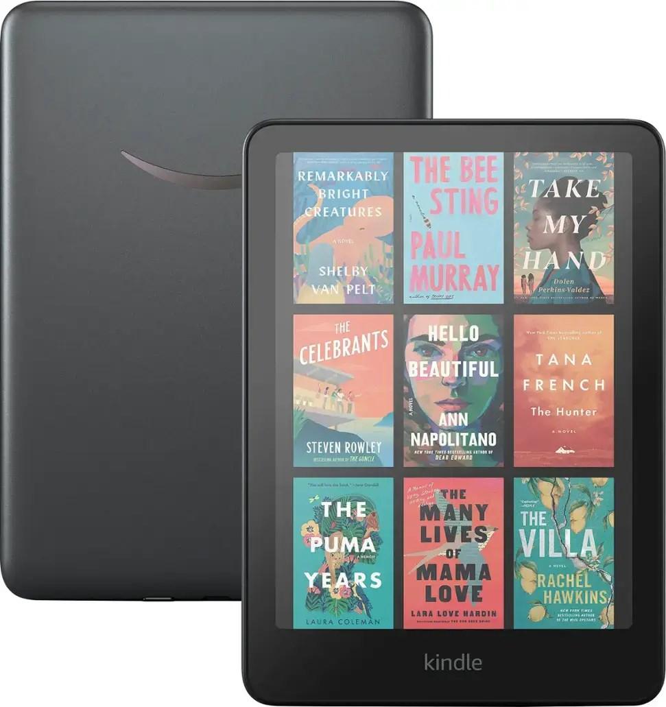 Amazon Kindle Colorsoft Signature Edition 32 GB (2024) - Metallic Black e-bogslæser billede