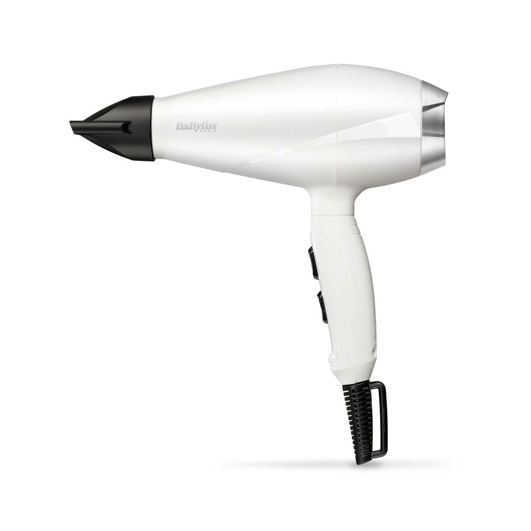 BaByliss 6704WE hårtørrer 2.000 W - sort/hvid billede