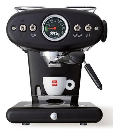 illy X1 Manuel espressomaskine 1 l - sort/rustfrit stål billede