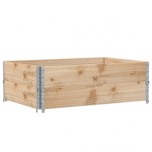 Plantekasse 120 x 80 cm i massivt fyrretræ