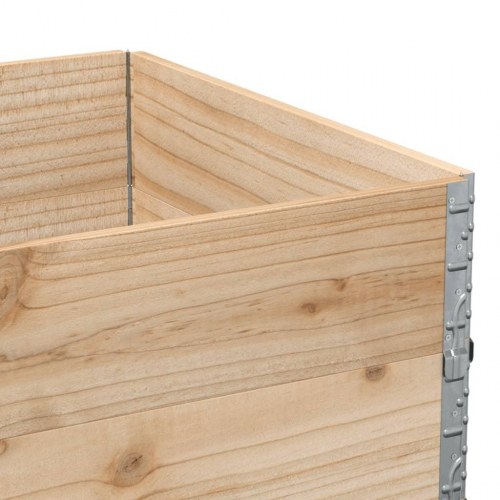 Plantekasse 120 x 80 cm i massivt fyrretræ