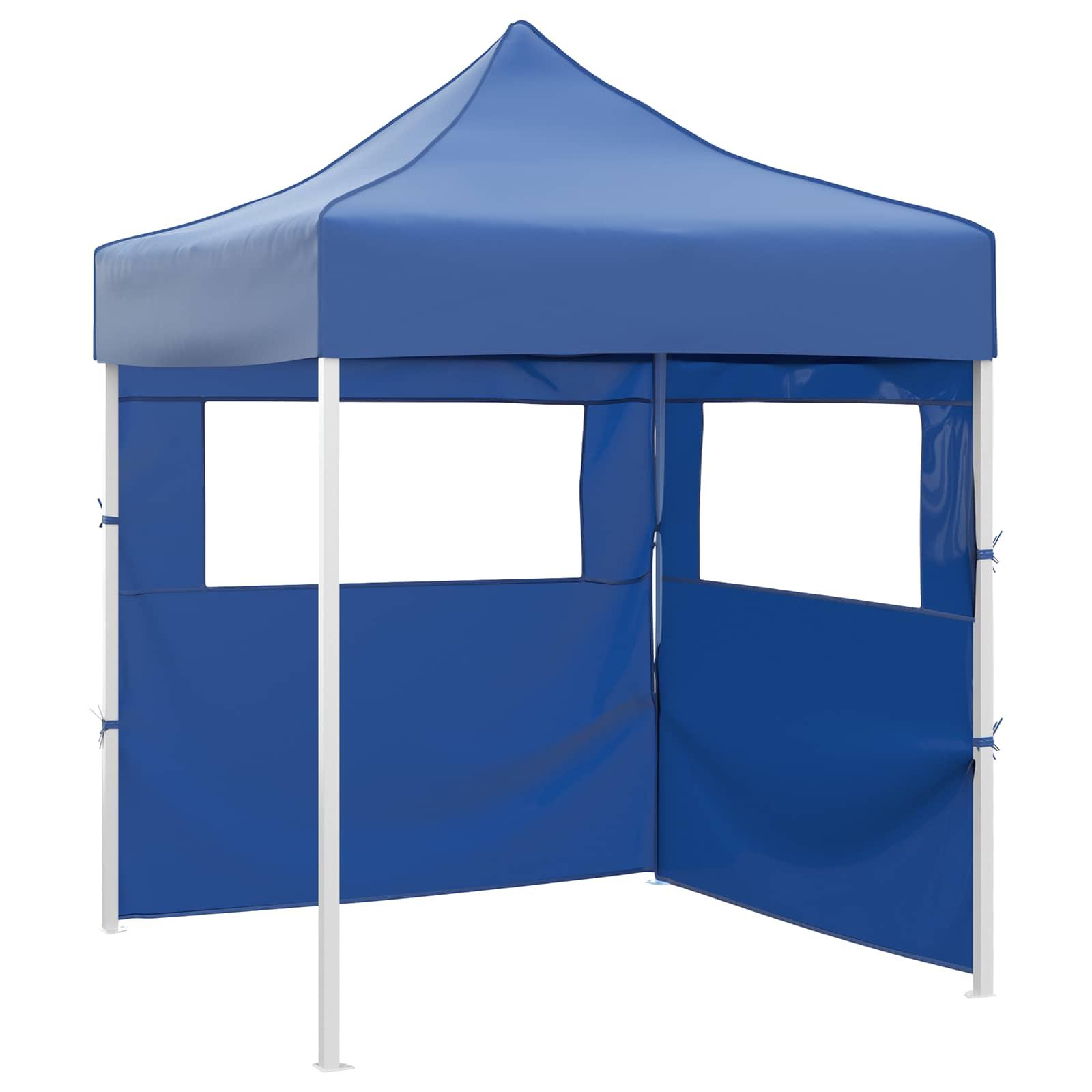 Party Tent Blå 200 x 200 x 315 cm Oxford stof billede