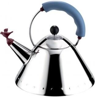 Alessi 9093 fløjtetekande 2 l - rustfrit stål billede