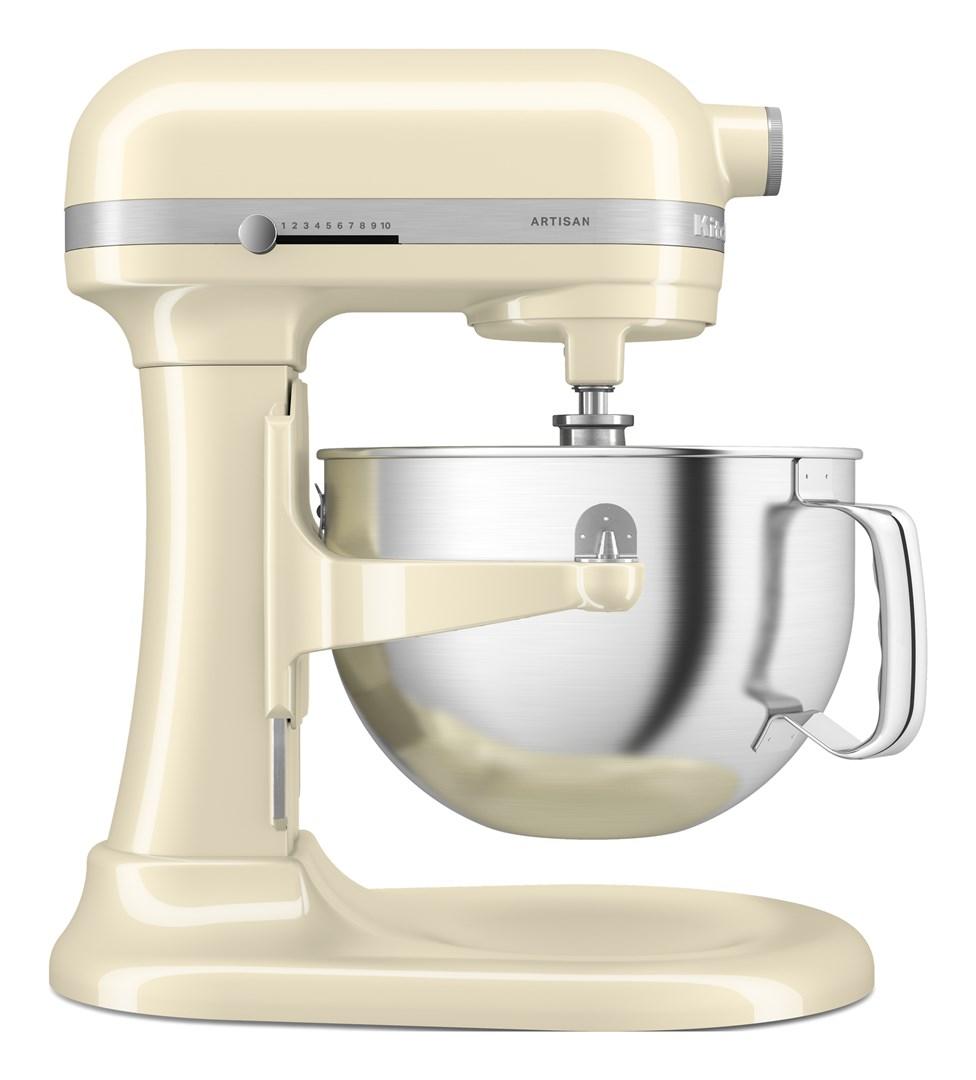 KitchenAid Artisan 5KSM60SPX køkkenmaskine 5,6 l – creme/rustfrit stål, 375 W billede