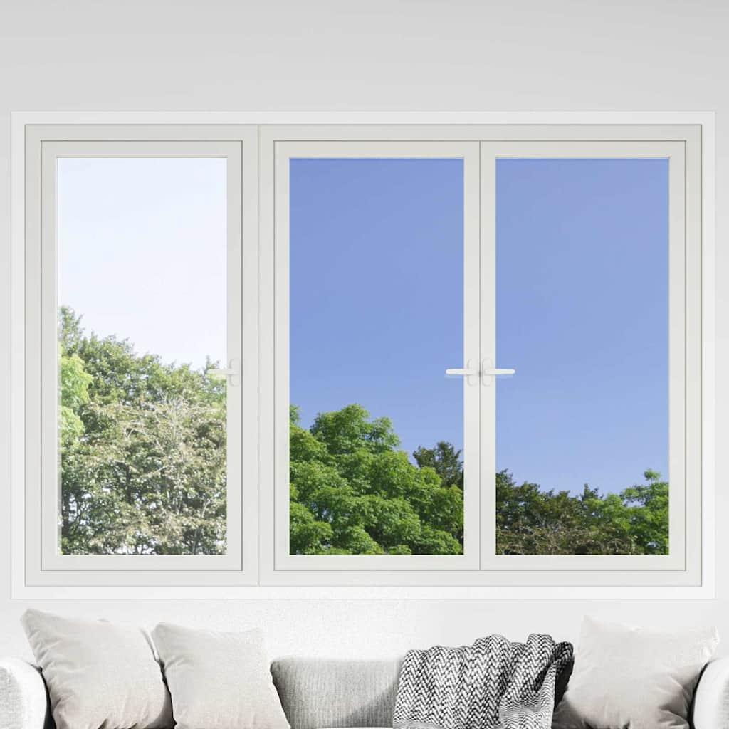 vidaXL Statisk Reflekterende Solfilm til Vinduer Sølv 90 x 500 cm PVC