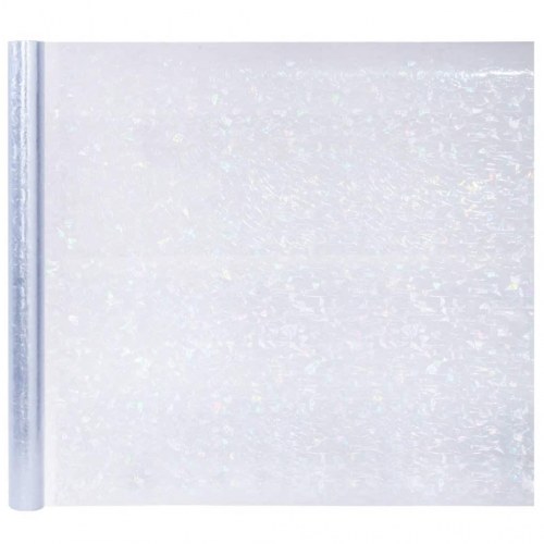 Vinduesfolier 5 stk. 3D regnbuemønster matteret PVC