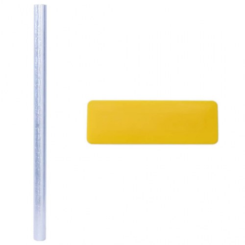 Vinduesfolier 5 stk. 3D regnbuemønster matteret PVC