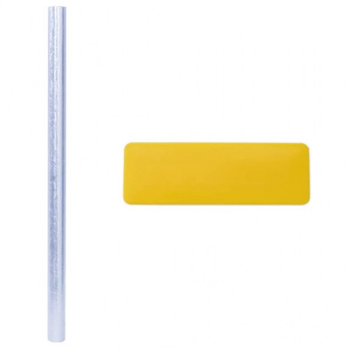 Vinduesfolier 5 stk. 3D regnbuemønster matteret PVC