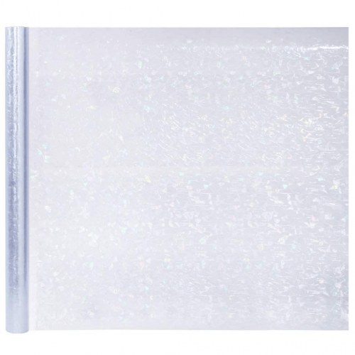 Vinduesfolier 5 stk. 3D regnbuemønster matteret PVC