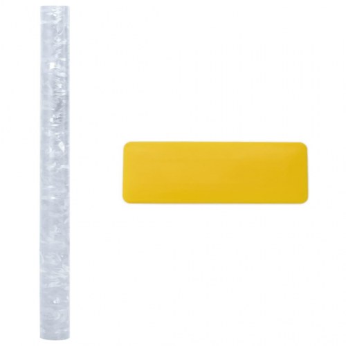 Vinduesfolier 4 stk. blomstermønster matteret PVC