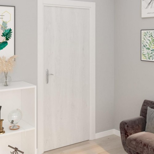 Selvklæbende møbelfolie 2 stk. - 500 × 90 cm PVC, hvidt træ
