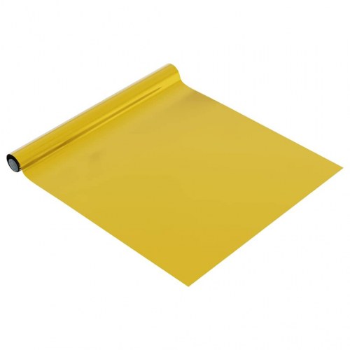 Selvklæbende møbelfolie 500×90 cm - PVC, højglans guld