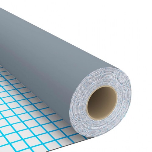 Selvklæbende folie til møbler 500x90 cm PVC grå