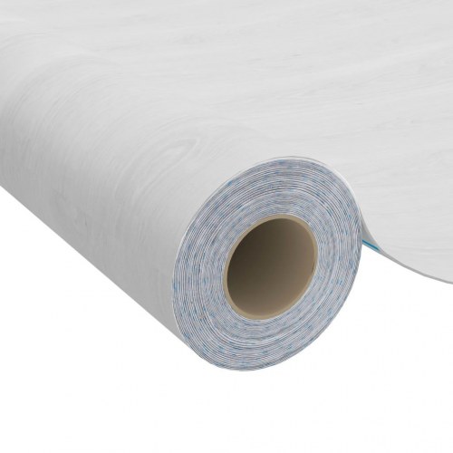 Selvklæbende folie til møbler 500x90 cm PVC hvidt træ