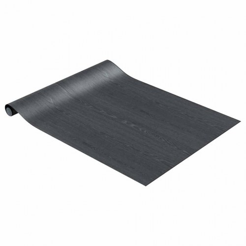 Selvklæbende folie til møbler 500x90 cm PVC mørkt træ