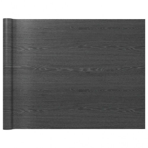 Selvklæbende folie til møbler 500x90 cm PVC mørkt træ