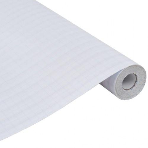 Vinduesfolie stribet, matteret PVC - 0,9 × 10 m selvklæbende