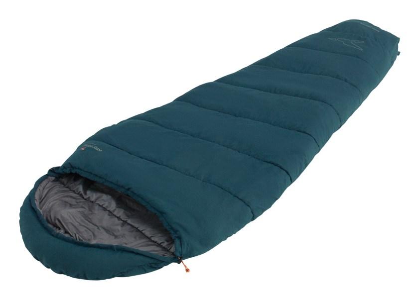 Easy Camp Raven I Mummy sovepose 5 °C - voksen, mikrofi ber/polyester, blå billede