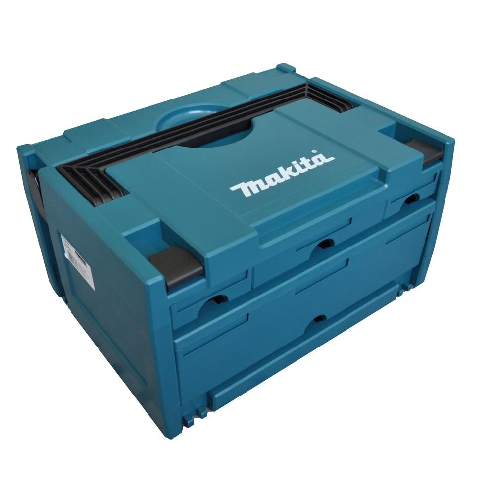 Makita P-84311 værktøjskasse med lås - grøn billede