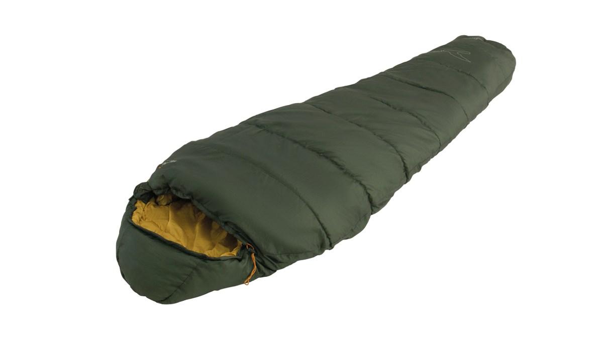 Easy Camp Falcon III Mummy -4°C sovepose til voksne - polyester, grøn billede