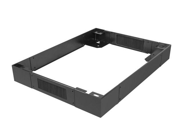 Lanberg CK01-66-B sokkel til 19" rack - 60 cm bred, sort billede