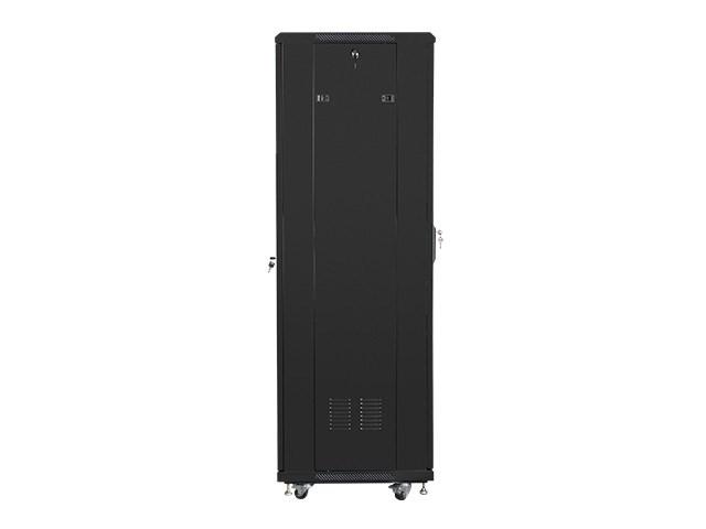 Lanberg FF01-6637-12B 37U gulvstående rackskab - sort, 600×600 mm billede