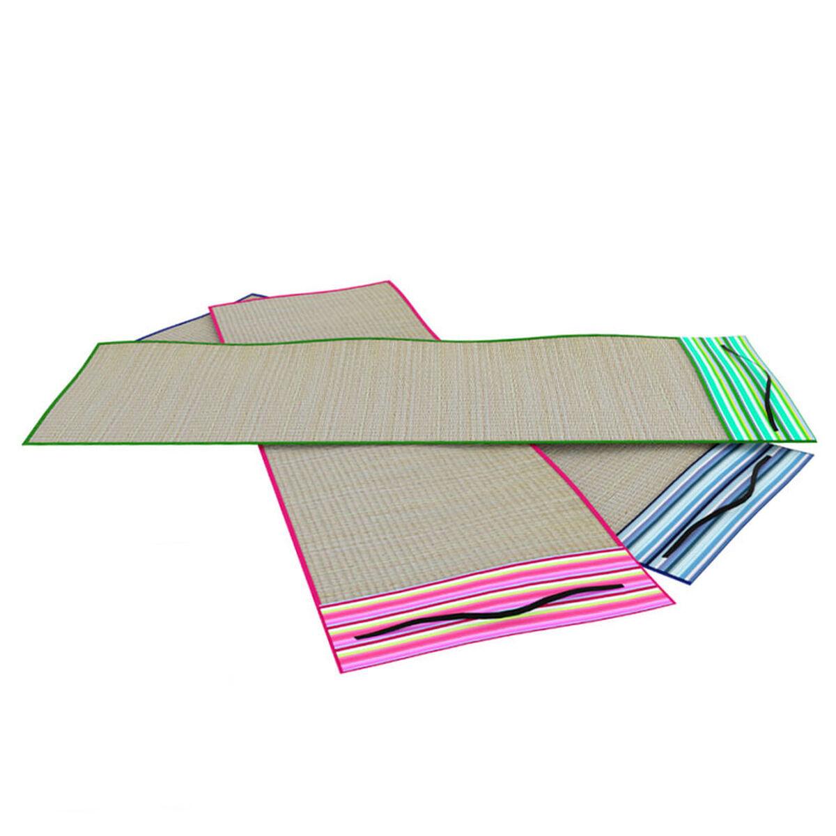 Marbueno strandhåndklæde - multifarvet, foldbart 60 × 180 cm billede