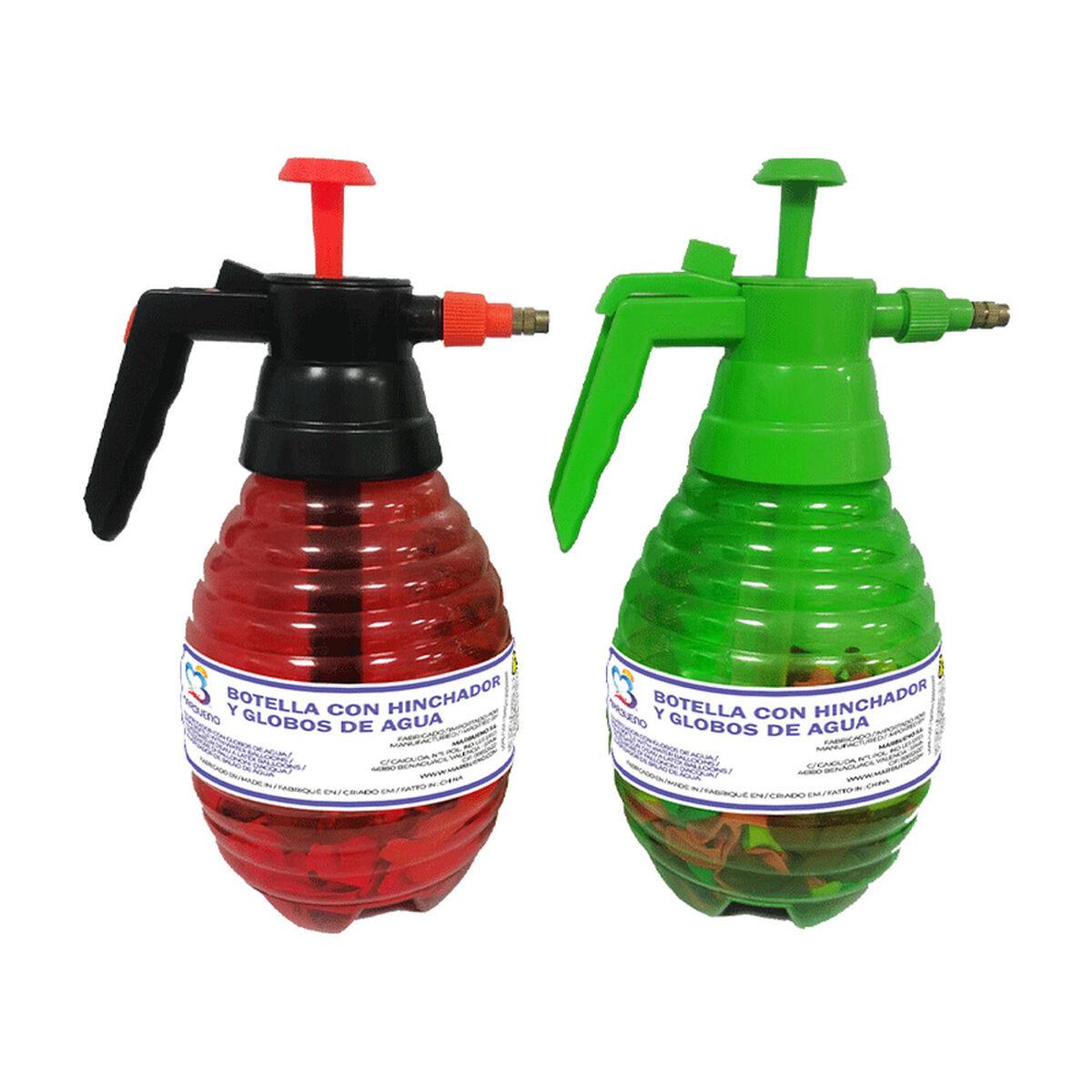 Marbueno vandballoner med pumpe - 200 stk., multifarvet billede