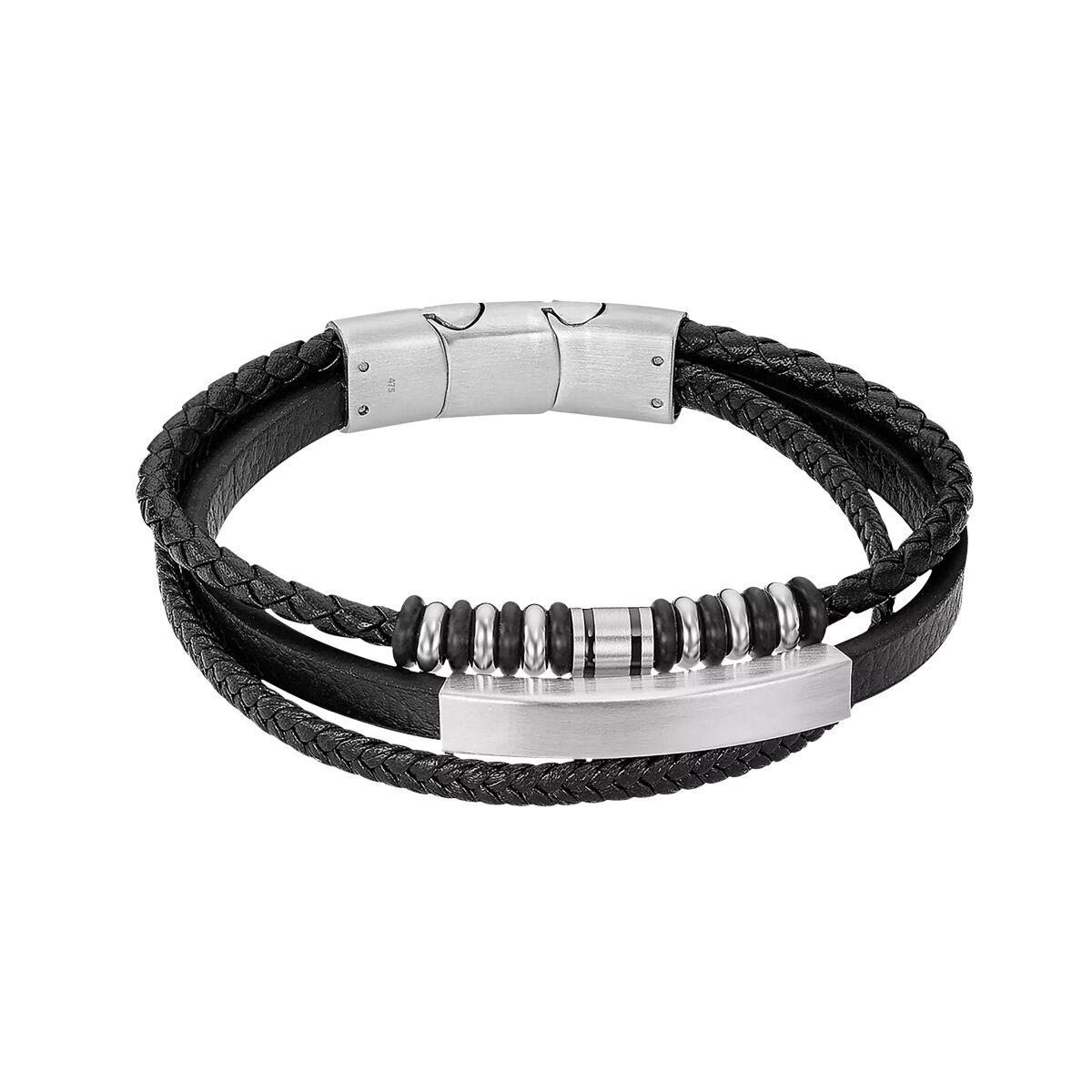 Lotus LS2592-2/1 herrearmbånd - sort billede