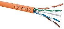 SOLARIX CAT6 U/UTP LSOHFR B2ca – installationskabel på spole 500 m billede