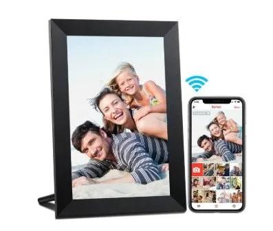 Aeezo digital fotoramme 10,1" - sort billede