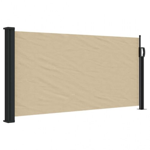 Sammenrullelig sidemarkise 100 × 300 cm - beige