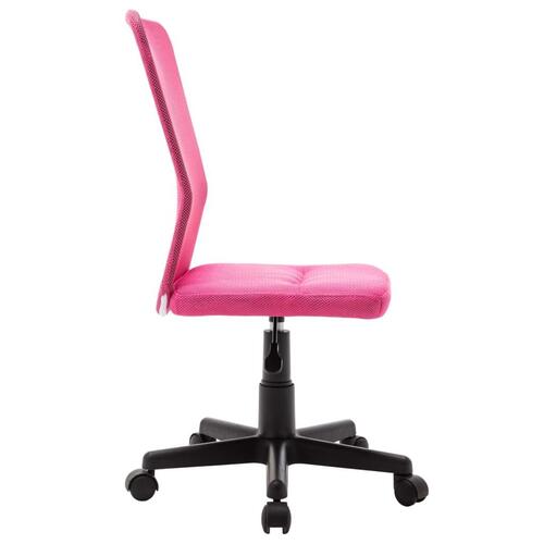 Kontorstol 44x52x100 cm meshstof pink
