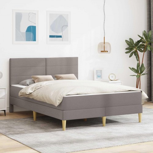 Sengestel Gråbrun 120 x 190 cm Polyester