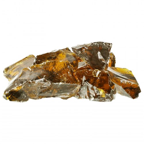 Have sten i glas - brun, 6-12 cm (25 kg)