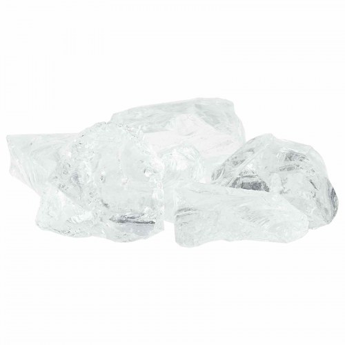 Have sten i glas - hvid, 6-12 cm (25 kg)