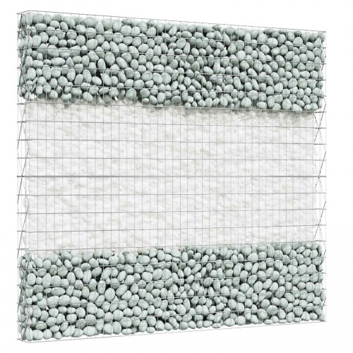 Have sten i glas - hvid, 6-12 cm (25 kg)