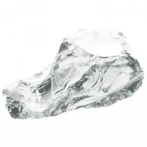 Have sten i glas - hvid, 6-12 cm (25 kg)