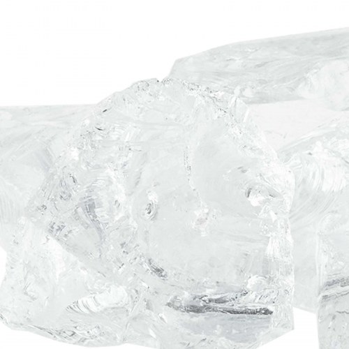 Have sten i glas - hvid, 6-12 cm (25 kg)