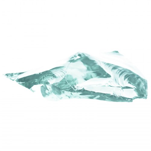 Have sten i glas - turkis, 6-12 cm (25 kg)