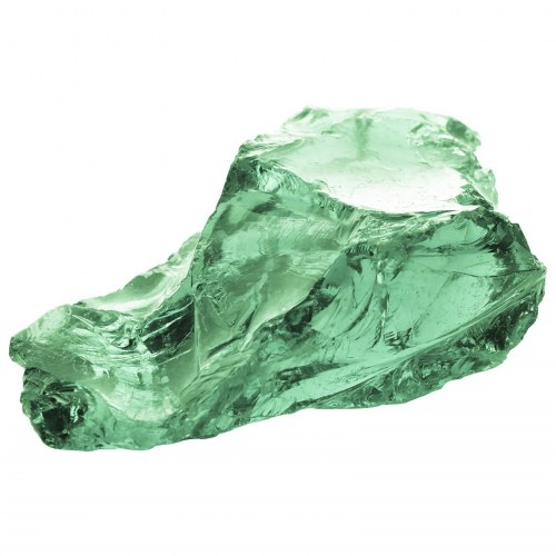 Have sten i glas - lys grøn, 6-12 cm (25 kg)