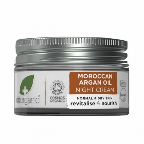 Dr.Organic Moroccan Argan Oil natcreme 50 ml
