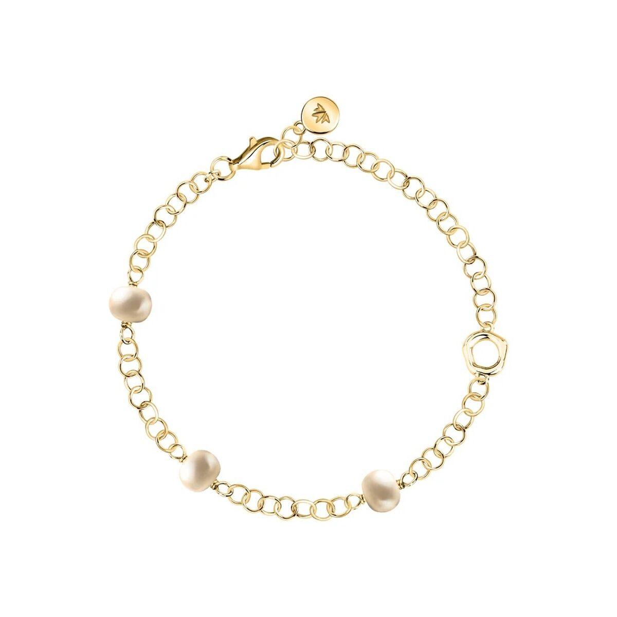 PERLA armbånd til kvinder - gylden, sterling sølv 925 billede