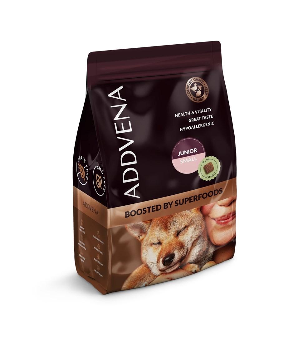 ADDVENA Boosted by Superfoods – hvalpefoder til små racer 2,5 kg billede