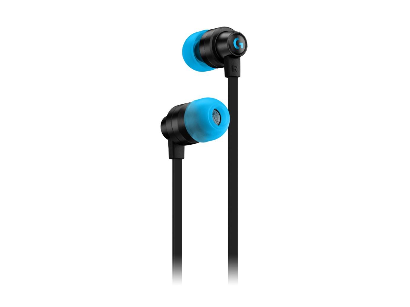 Logitech G G333 - gaming in‑ear headset med kabel