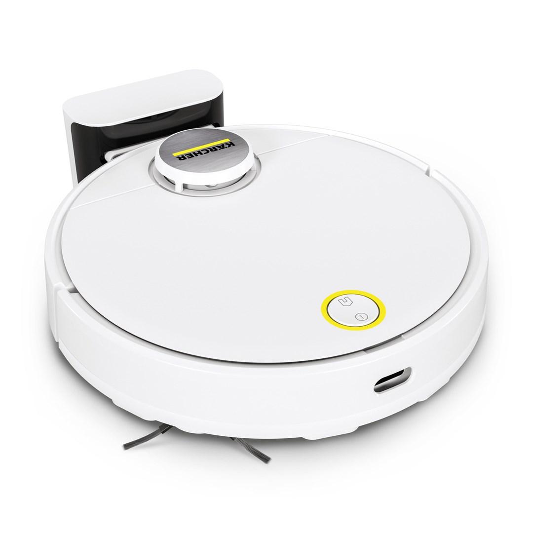 Kärcher RCV 3 - hvid robotstøvsuger med moppe billede