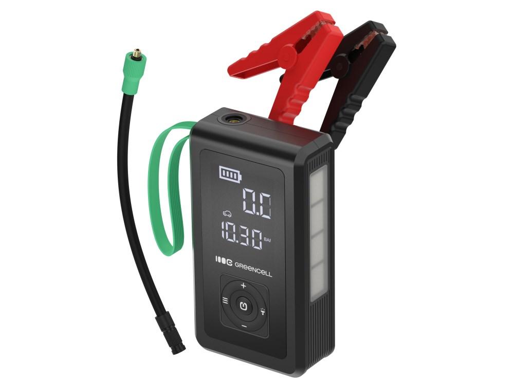 Green Cell PowerBoost Air starthjælp og powerbank - 8 000 mAh, USB‑C/USB‑A, 500 A billede